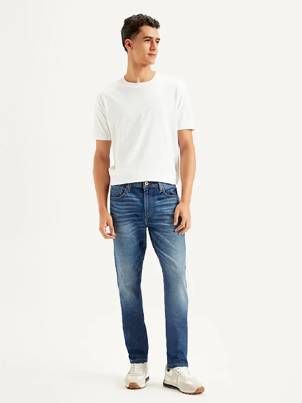 High-Waisted Bootcut Men's JeansMen's 512 Slim Tapered Fit Blue Jeans