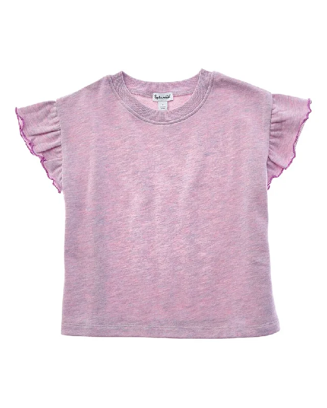 Men's Casual Shirts for Everyday WearSplendid Cotton Candy Ruffle T-Shirt