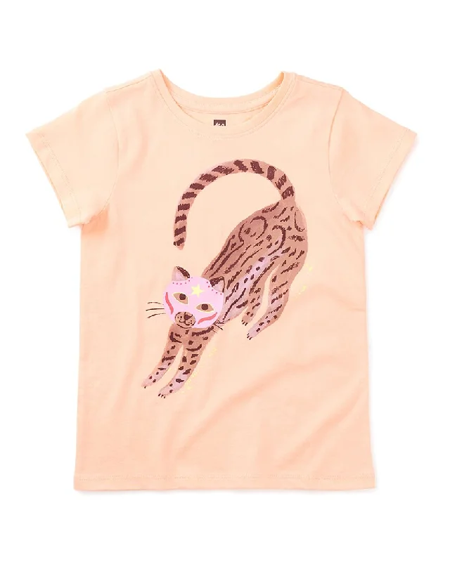 Men's Dressy Shirts for Formal EventsTea Collection Ocelot Luchador Graphic T-Shirt