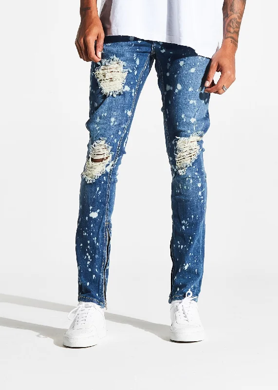 Zip-Fly Men's JeansPacific Denim (Mid Blue)