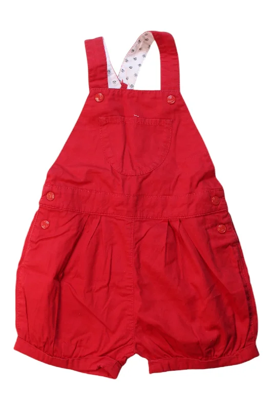 Men's Pants with Contrast WaistbandsPetit Bateau Bib Shorts 2T