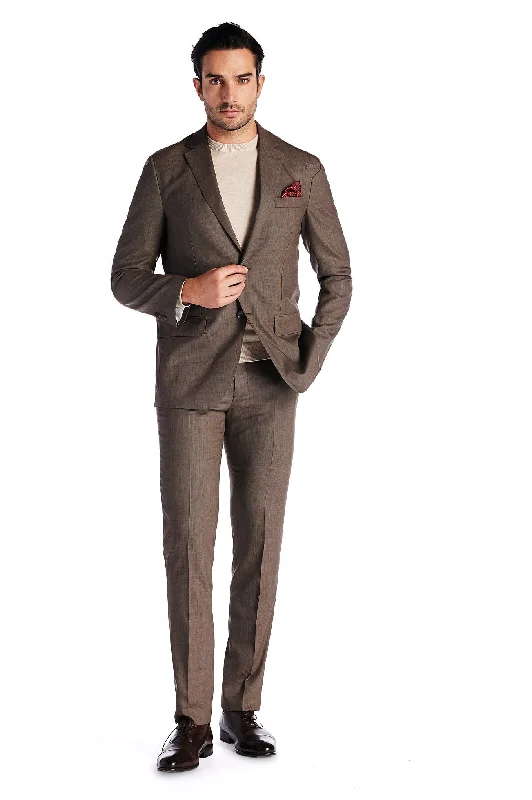 Men's Classic Slim Fit Micro Patterned