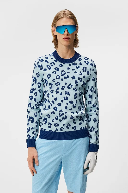 Men's Sweaters in Metallic ColorsGus Jacquard Knitted Sweater