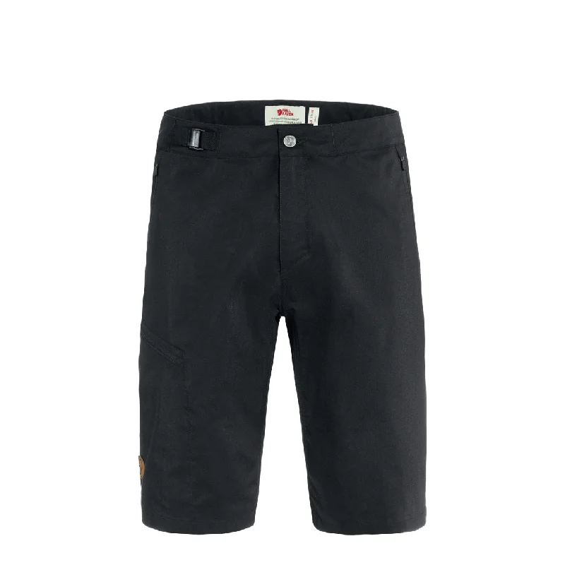 Men's Pants with Functional PocketsFjallraven Abisko Hike Shorts Black