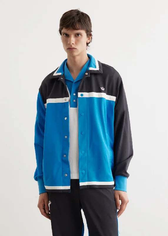 Men's Coats with Multi-Pocket Designx CLOT by Edison Chen Warmup Jacket