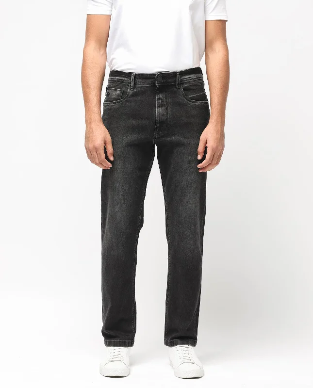 High-Quality Ripped Men's JeansRare Rabbit Men's Batten Grey Mid Wash Mid-Rise Regular Fit Jeans High-Quality Ripped Men's JeansRare Rabbit Men's Batten Grey Mid Wash Mid-Rise Regular Fit Jeans