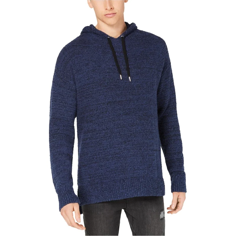 Men's Sweaters with Belt AttachmentsI-N-C Mens Hooded Pullover Sweater