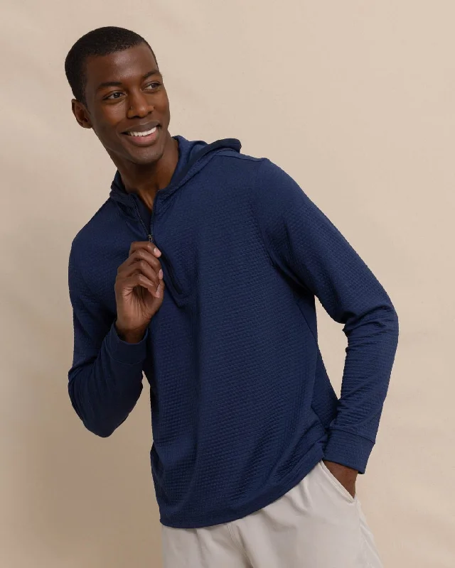 Men's Sweaters with Built-In ScarvesScuttle Performance Quarter Zip Hoodie