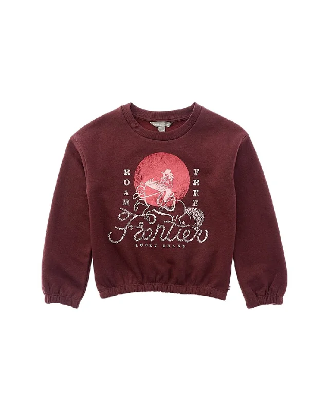 Elegant Men's Dress ShirtsLucky Brand Roam Free Sweatshirt