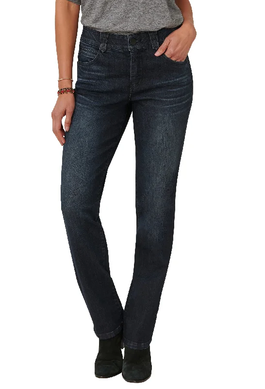 Men's Straight-Leg Jeans in Dark Wash"Ab"solution® Dark Indigo Artisanal Straight Leg Jeans Men's Straight-Leg Jeans in Dark Wash"Ab"solution® Dark Indigo Artisanal Straight Leg Jeans