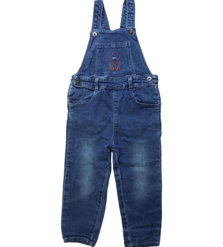 Men's Pants with Ripped and Distressed DetailsLa Compagnie des Petits Long Denim Overall 24M