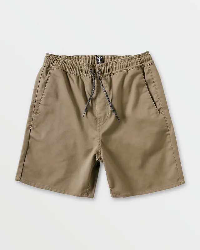 Men's Custom-Fit Pants for a Personalized TouchToddler Boys Frickin Elastic Waist Shorts - Khaki Men's Custom-Fit Pants for a Personalized TouchToddler Boys Frickin Elastic Waist Shorts - Khaki