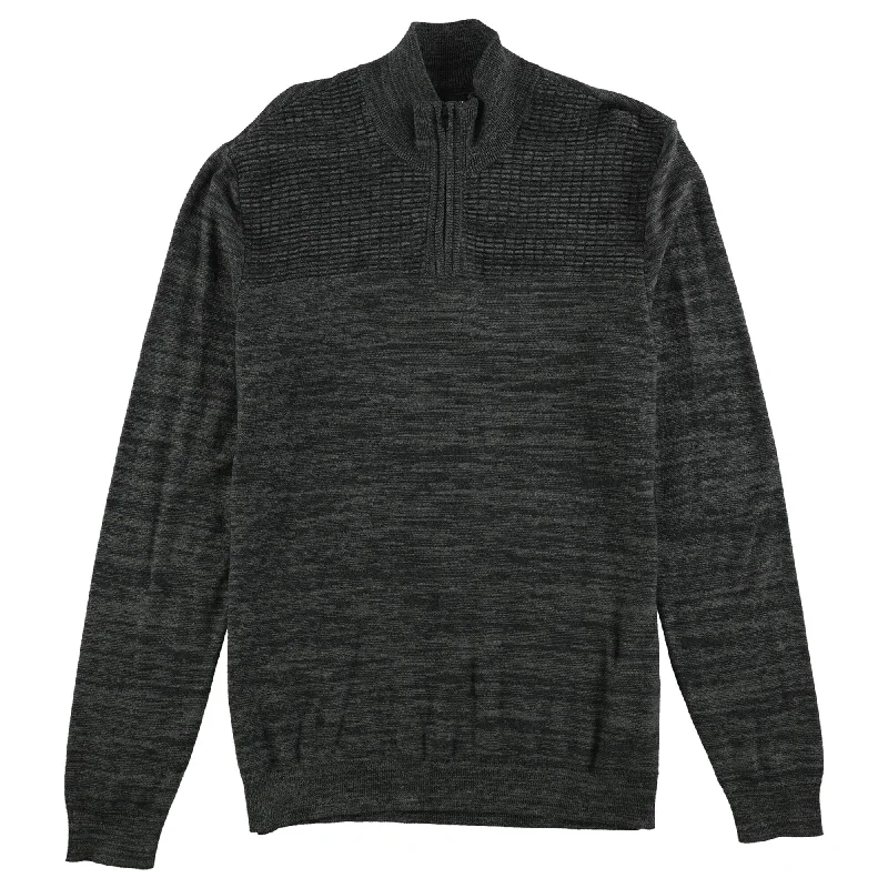 Men's Sweaters with Set-In SleevesAlfani Mens Textured Pullover Knit Sweater