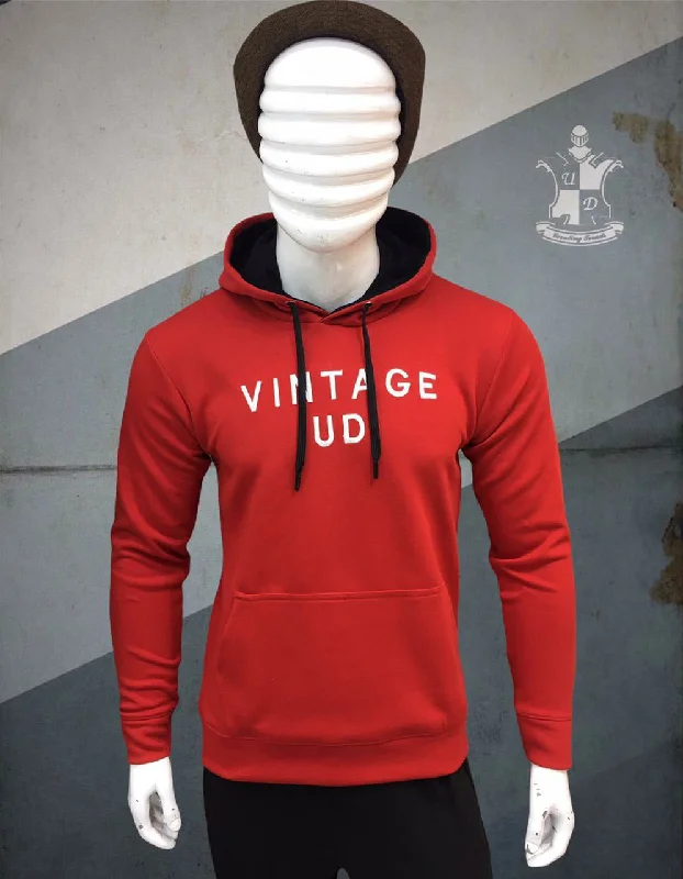 Men's Hoodies with Faux Fur TrimUrban Dominance Hoodies Vintage T1059