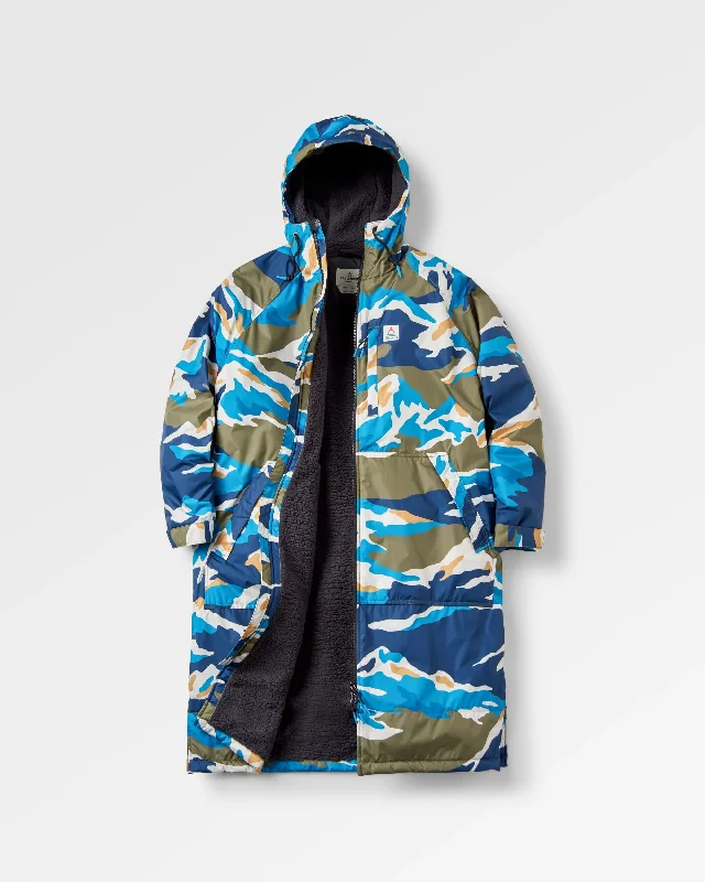 Casual Men's Bomber JacketsWaves Recycled Sherpa Lined Changing Robe - Mount Scenic Khaki