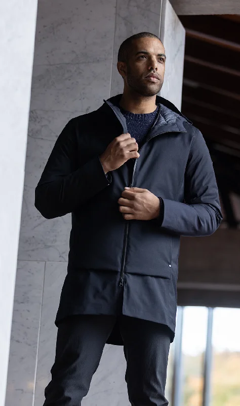 Men's Coats for BikingPERFORMANCE WOOL DOWN COAT