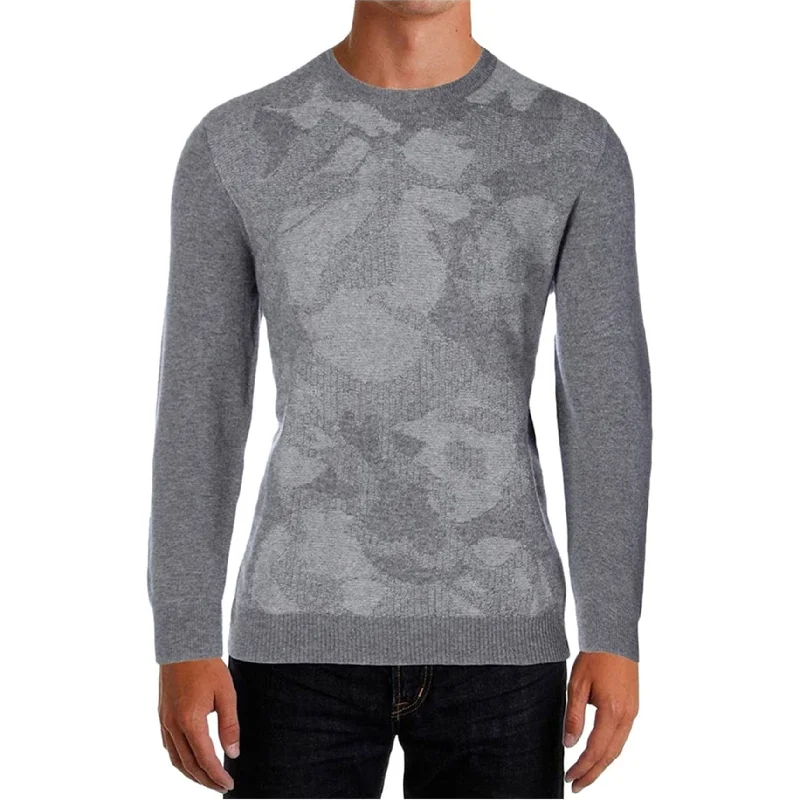 Lightweight Men's Cardigan SweatersCalvin Klein Mens Long Sleeve Pullover Sweater, Grey, Large