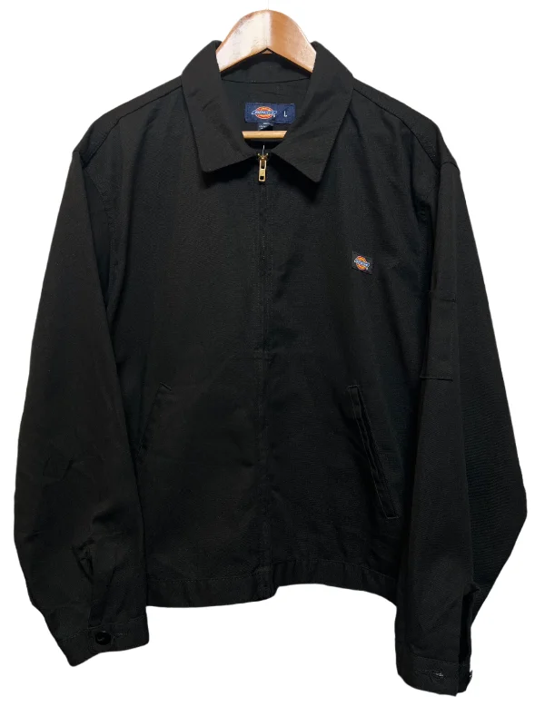 Men's Coats for Outdoor ActivitiesDickies Black Worker Jacket (Size L)