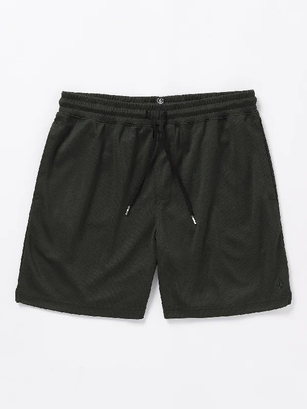 Men's Elastic-Waisted Pants for Easy MovementSopha King Elastic Waist Shorts - Black Men's Elastic-Waisted Pants for Easy MovementSopha King Elastic Waist Shorts - Black