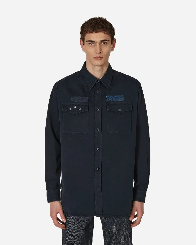 Men's Limited Edition Shirts for ExclusivityMainline Overshirt Blue