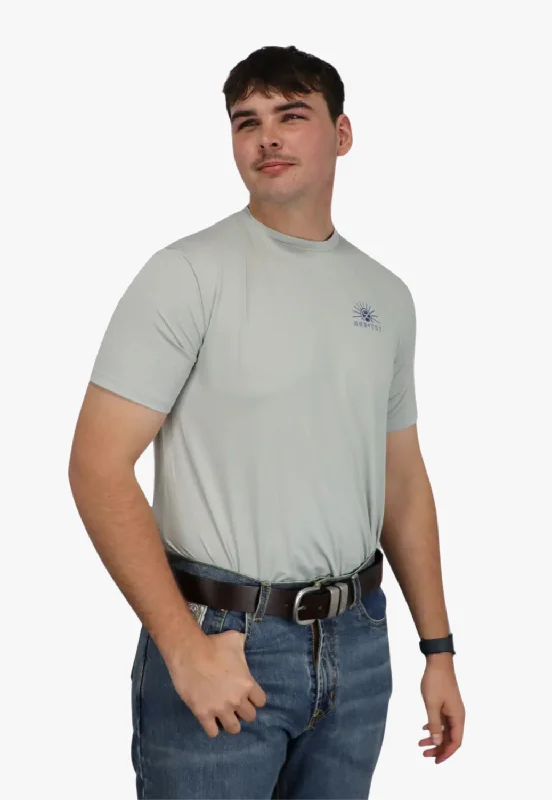 Men's Shirts with Embroidered DesignsHooey Mens Sunnyside Habitat T-Shirt