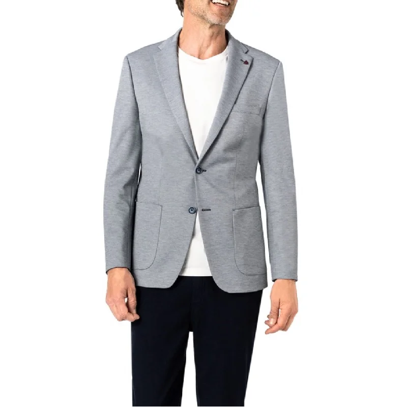 Roy Robson 55001 Slim Jersey Stretch Jacket Mottled Blue