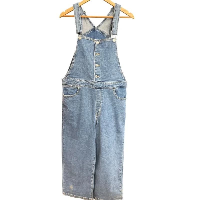 Men's Pants with Reflective Stripes for SafetyOveralls By Levis In Blue Denim, Size: 14