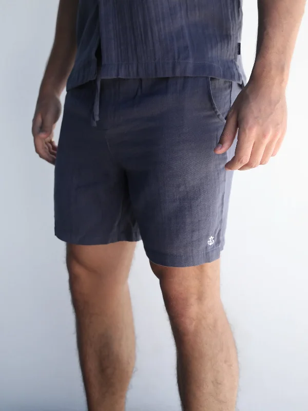 Men's Pants with Water-Resistant FabricSiena Shorts - Navy