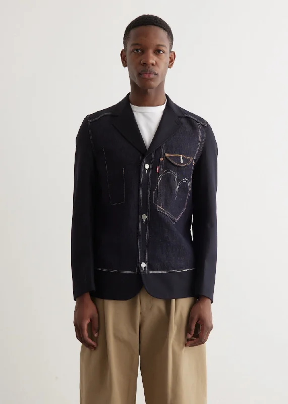 Men's Coats for Autumnx Levis Denim Wool Jacket