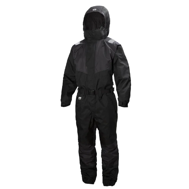 Men's Pants with Faux Leather PatchesHelly Hansen Leknes Insulated Overalls Winter Suit - 71613 - Sale