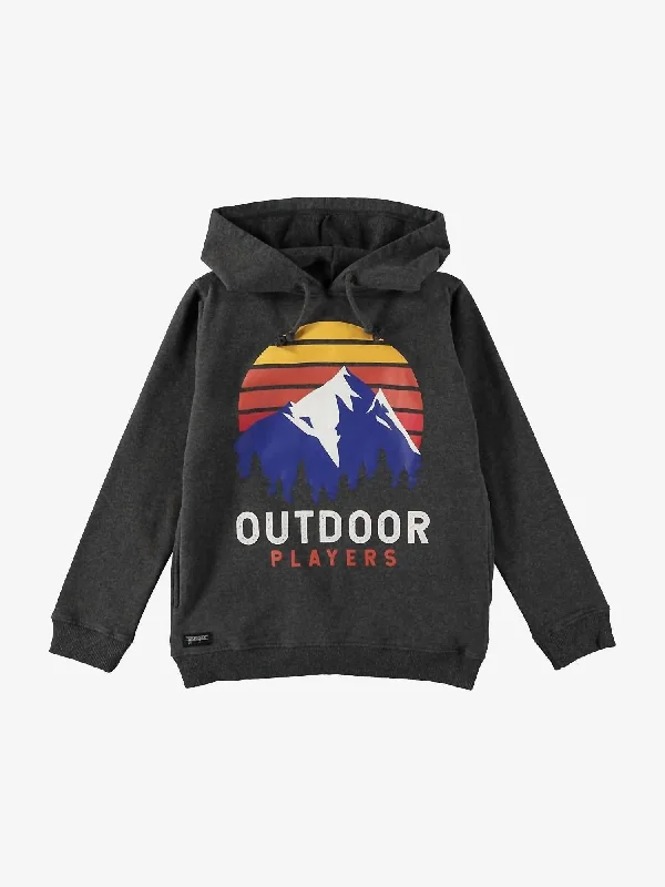 Men's Hoodies for Active LifestylesBoy's Outdoor Players Hoodie In Vigore