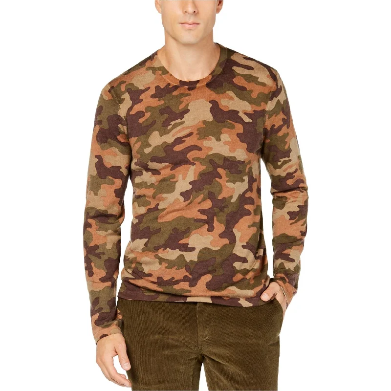 Trendy Men's Oversized SweatersMichael Kors Mens Camo Pullover Sweater