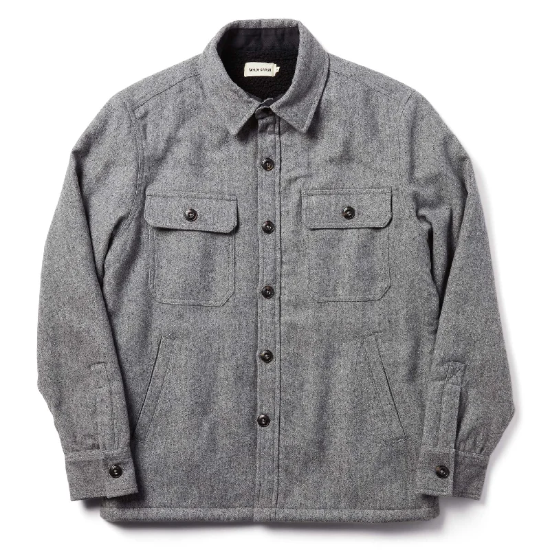 Men's Coats with Adjustable HemsThe Chandler Jacket in Ash Donegal