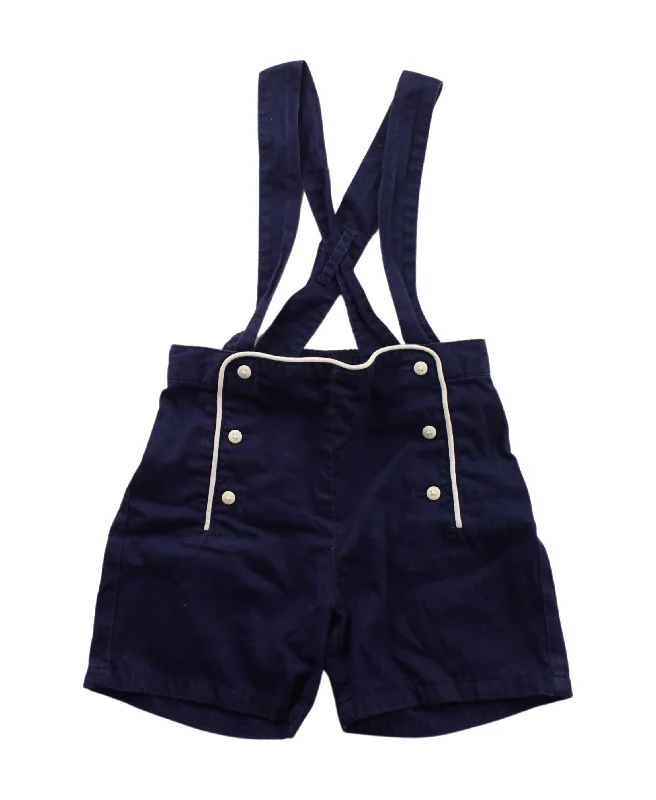 Men's Pants with Adjustable WaistbandsJanie & Jack Overall Short 12-18M