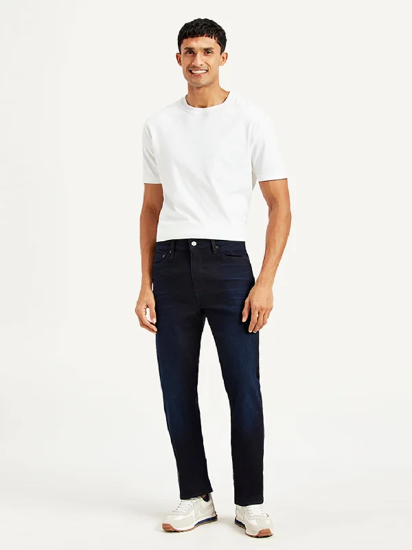 Wash and Wear Men's JeansMen's 513 Slim Straight Fit Navy Jeans