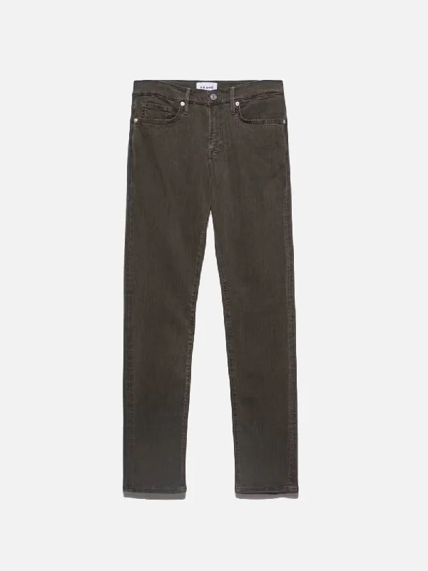 Authentic Raw Denim Men's JeansL'Homme Slim Brushed Twill -- Mocha