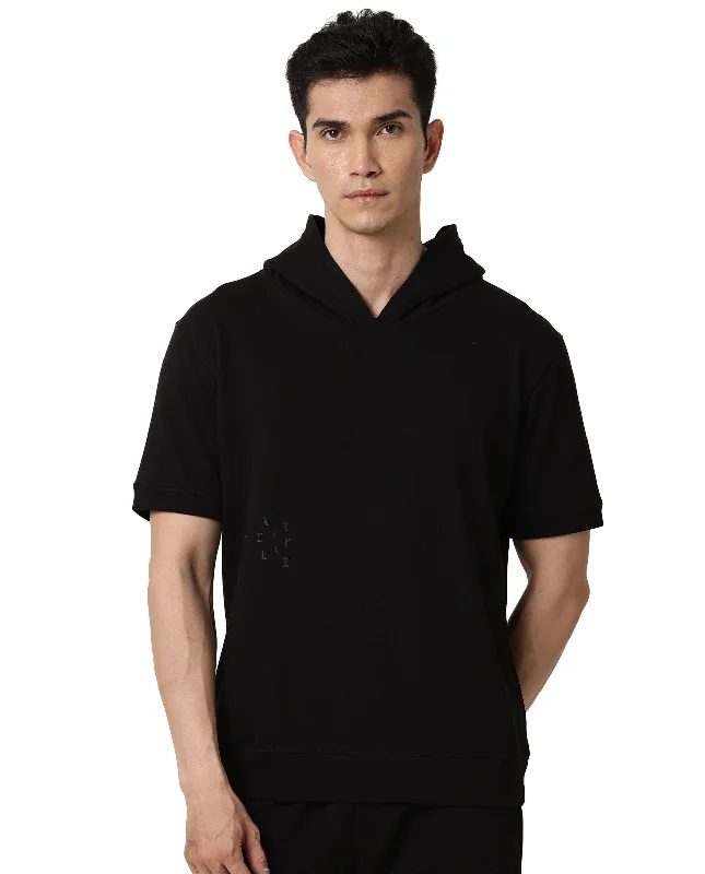 Classic Men's Cotton HoodiesHoodie Double Black Men