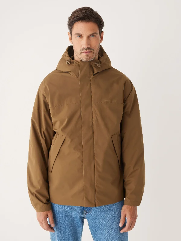 Classic Men's Trench CoatsThe Anorak Rain Jacket in Sepia