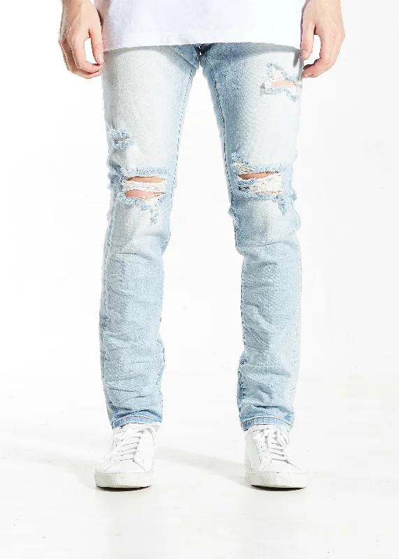 Designer Skinny Men's JeansAtlantic Denim (Light Blue Stone)