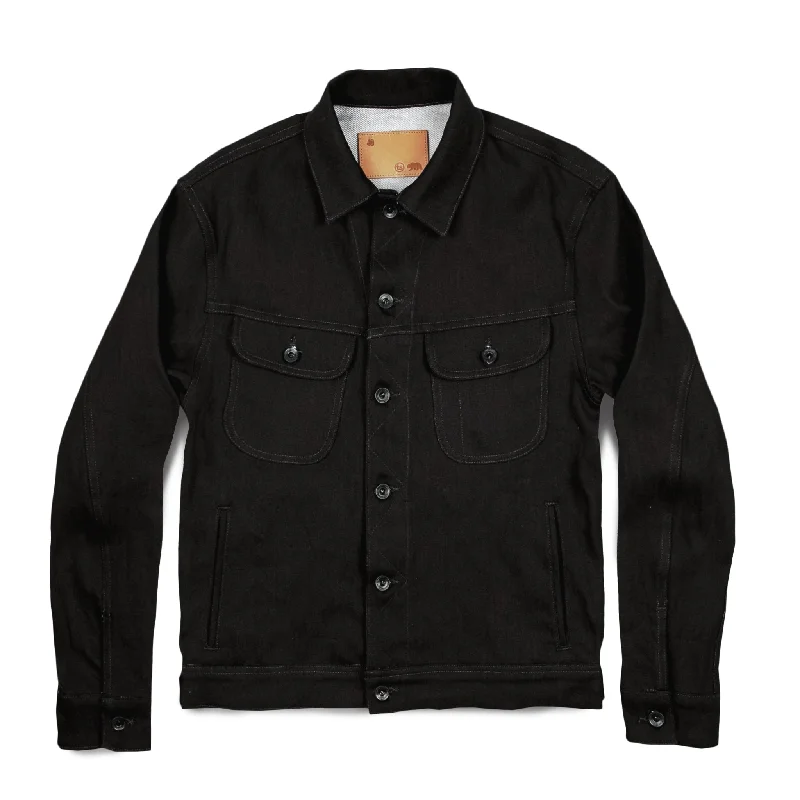 Versatile Men's Pea CoatsThe Long Haul Jacket in Dyneema® Denim