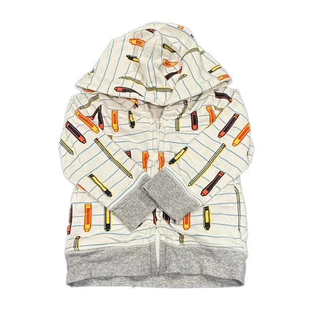 Comfortable Men's Fleece HoodiesMonica & Andy Boys White Pencils Hoodie