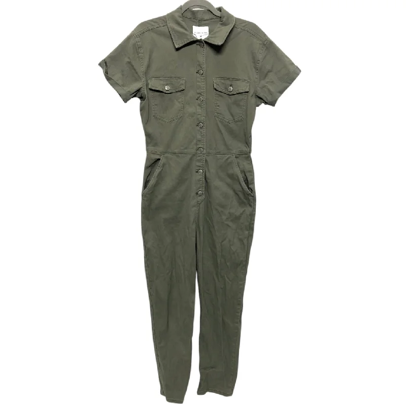 Men's Solid-Colored Pants for VersatilityOveralls By Celebrity Pink In Green, Size:M Men's Solid-Colored Pants for VersatilityOveralls By Celebrity Pink In Green, Size:M