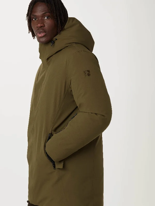 Men's Coats Made in ItalyThe Capital Parka in Dark Olive