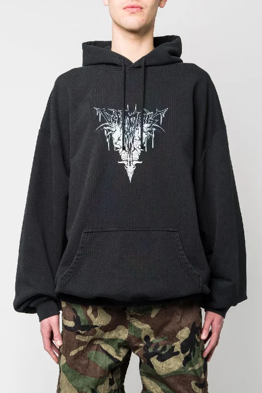 Vetements Bone V Oversized Hoodie