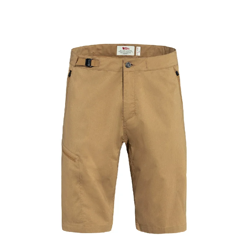 Men's Pants with Cargo PocketsFjallraven Abisko Hike Shorts Buckwheat Brown