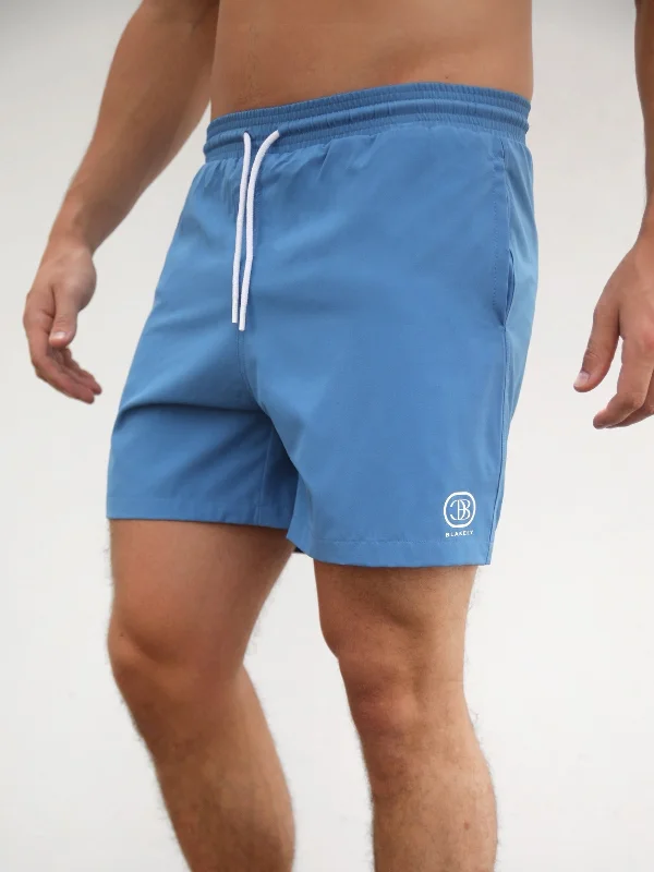 Men's Corduroy Pants for FallInitial Swim Shorts - Light Blue