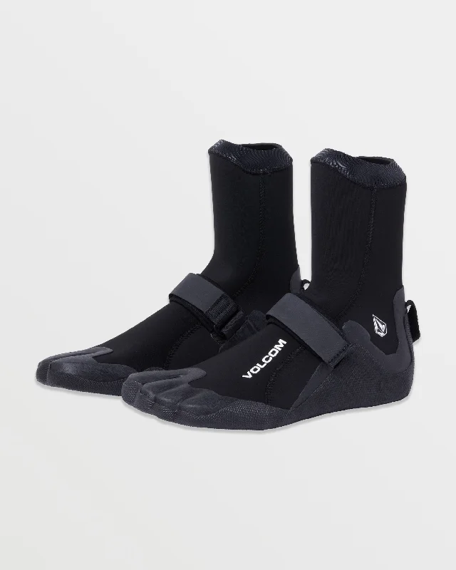 Men's Pants with Reflective Stripes for Safety3mm Split Toe Bootie - Black