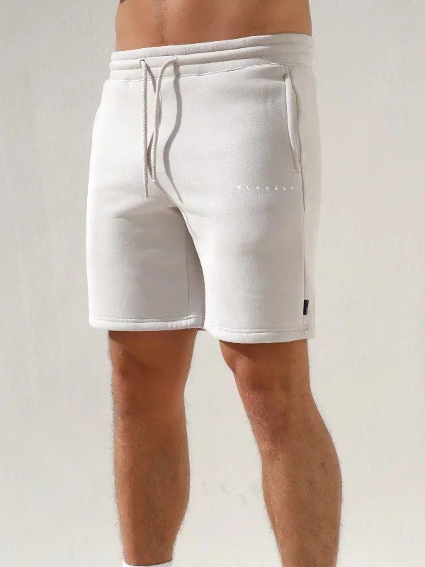 Men's Pants with SuspendersEvolved Jogger Shorts - Stone