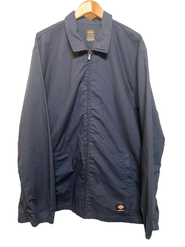 Men's Coats with Belted WaistsDickies Navy Mens Worker Jacket (Size XL)