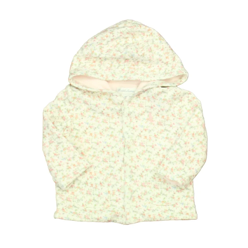 Men's Hoodies with Zipper DetailsRalph Lauren Girls White | Pink Floral Hoodie